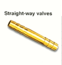 brass adapter straight-way valves P-30